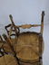 6 French Country Style Carved Oak Dining Chairs. - 11