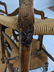 6 French Country Style Carved Oak Dining Chairs. - 12