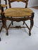 6 French Country Style Carved Oak Dining Chairs. - 14