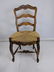 6 French Country Style Carved Oak Dining Chairs. - 6