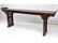 Long Asian Chinese Style Carved Wood Altar Consol