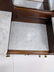 Victorian Marble Top Dresser Cabinet w Mirror. - 8