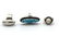 3 Sterling Silver Rings. Sterling Indian ring wit