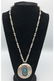 FW Native American Indian Turquoise Pendant Neckl - 2