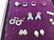 18pc Vintage Silver Jewelry Lot. Earrings, pendan - 4