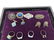 18pc Vintage Silver Jewelry Lot. Earrings, pendan - 6
