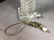 Double Stacked Column Lucite Table Lamp. Modernis - 9