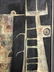 KUMI SUGAI Modernist Abstract Painting on Black T - 2