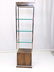 Modernist Rosewood Chrome Small Display Shelf Eta - 2