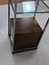 Modernist Rosewood Chrome Small Display Shelf Eta - 5
