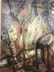 MICHAEL LENSON Modernist Oil Painting. Tribal Im - 10