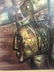 MICHAEL LENSON Modernist Oil Painting. Tribal Im - 6