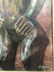 MICHAEL LENSON Modernist Oil Painting. Tribal Im - 7