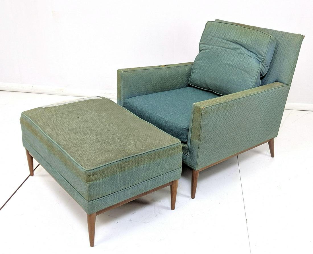 2pc PAUL McCOBB Lounge Chair & Ottoman. Mid centu (1 of 11)