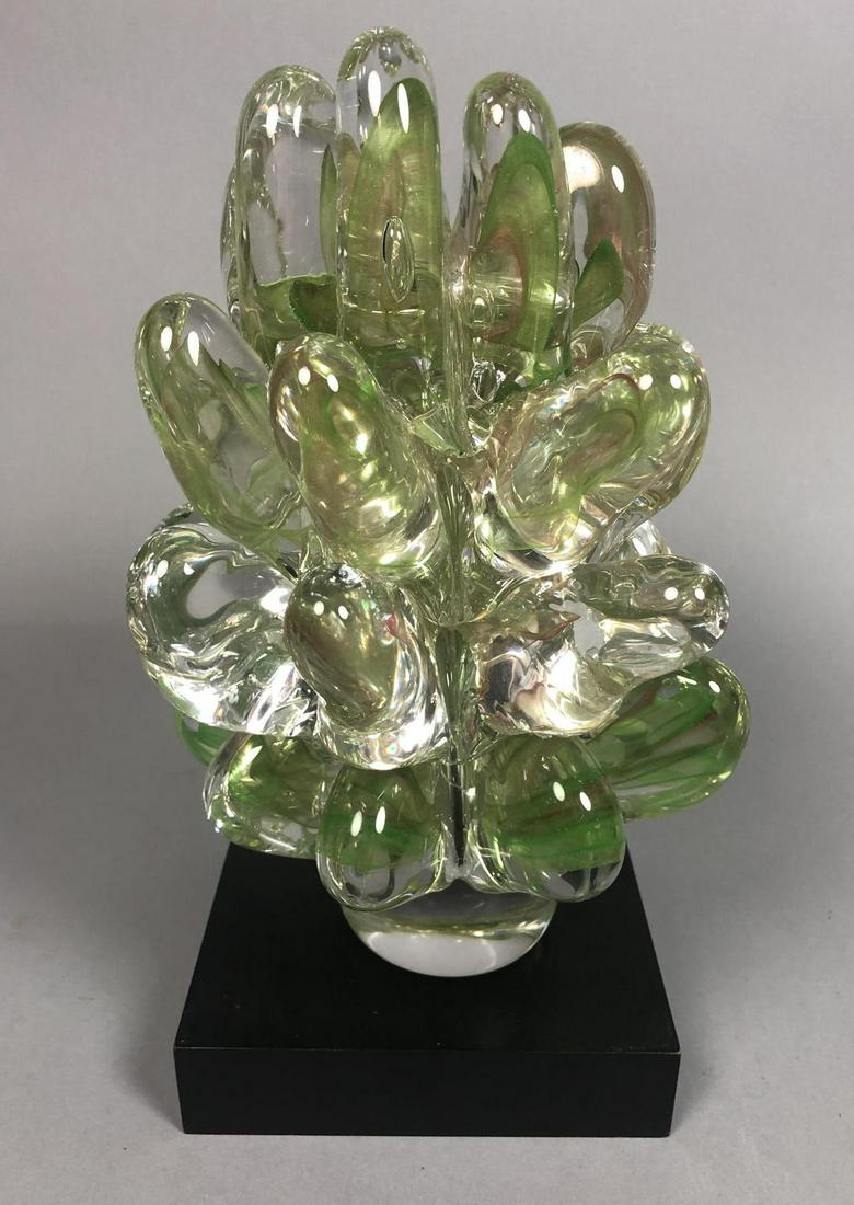 KOSTA Swedish Art Glass Modernist Table Sculpture (1 of 7)