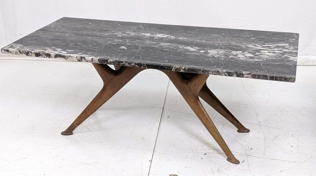 Italian style Modernist Black Marble Cocktail Tab (1 of 7)
