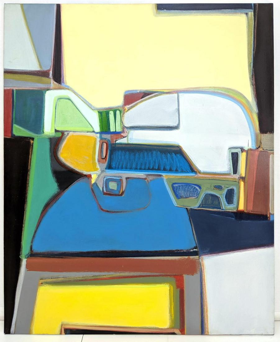 Lg Frank Bontempo Oil Painting. Abstract Oil Pain (1 of 10)