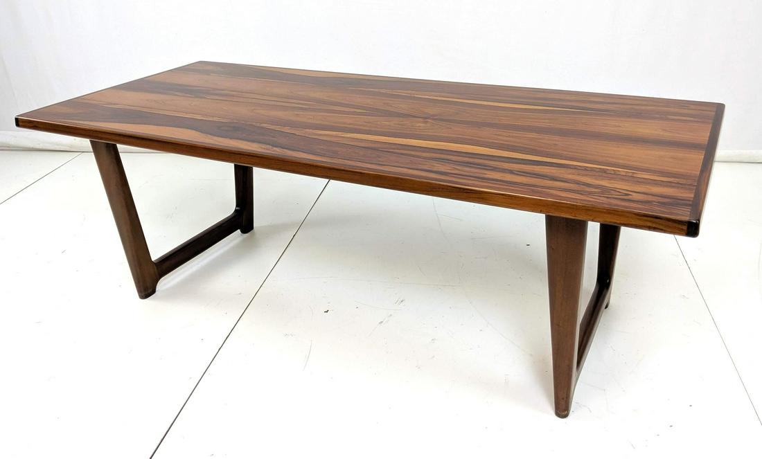 Large Danish Modern Rosewood Coffee Table GMS. GA (1 of 8)
