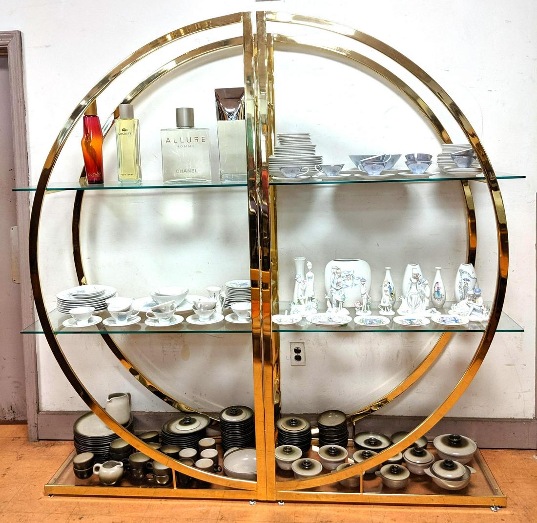 Circular etagere sale