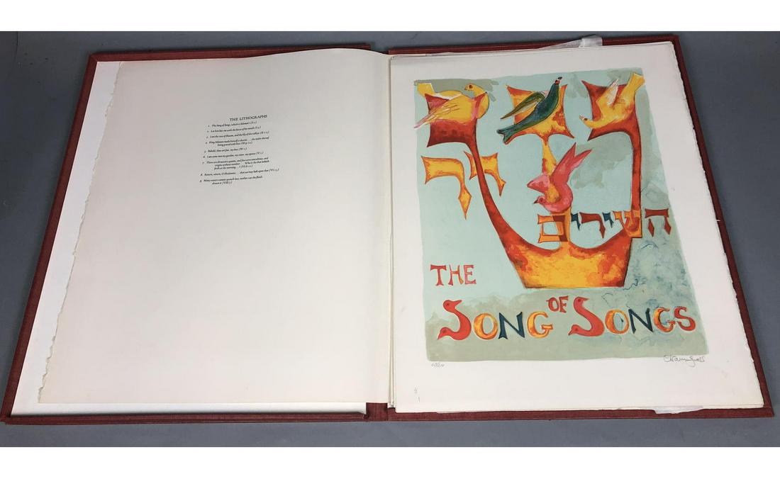 CHAIM GROSS Portfolio Suite of 9 Lithographs "The (1 of 10)