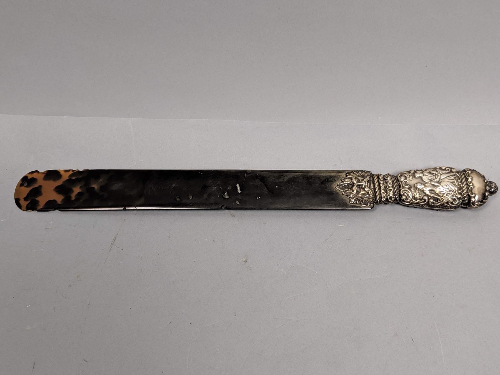 19" W.C. Hallmarked Sterling Silver Tortoise Page (1 of 10)