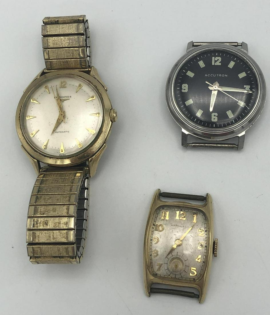 3 Pc Watch Face Lot. (1) ACCUTRON Watch Face with (1 of 16)