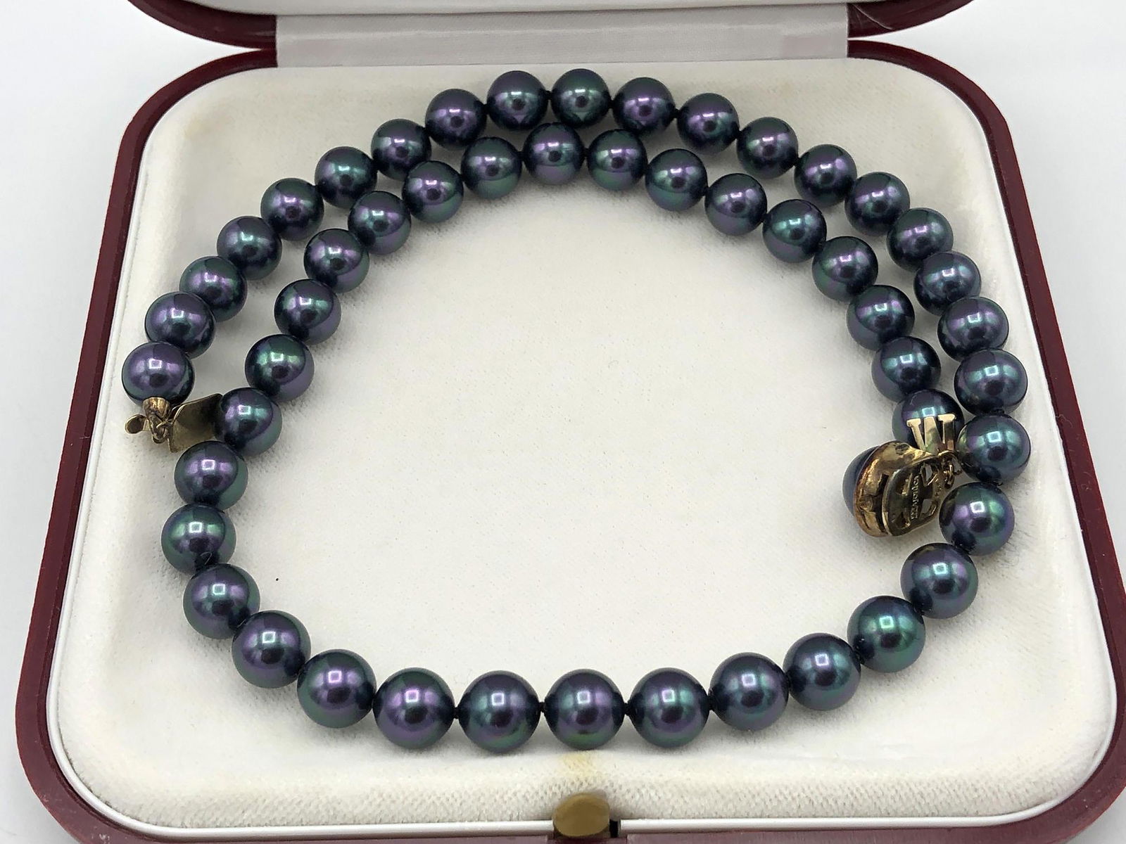 majorica grey pearls
