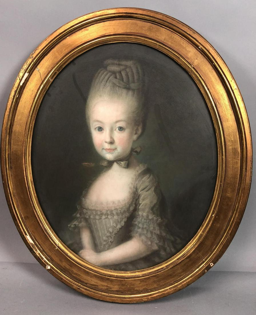 Portrait Painting "Marie Antoinette". Painting un (1 of 10)