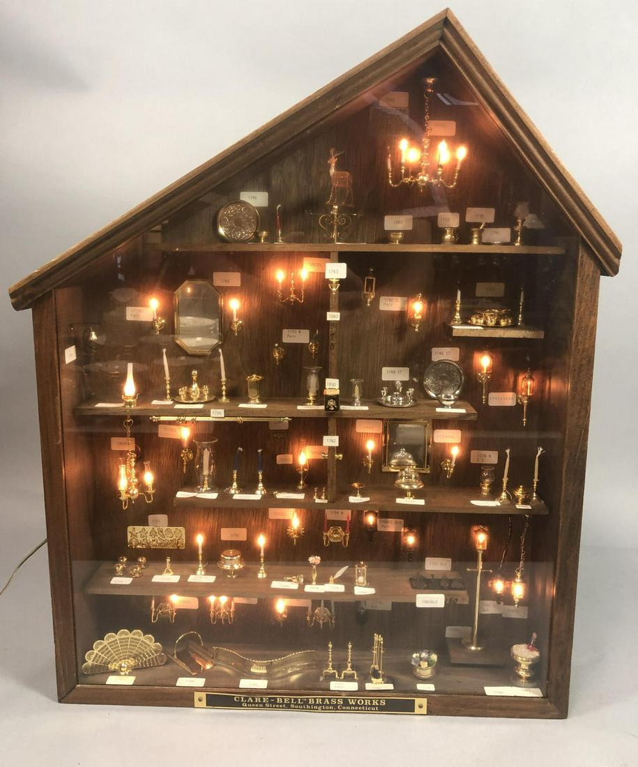 CLARE BELL BRASS WORKS Salesman Display of Access (1 of 12)