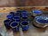 RORSTRAND Sweden Set of Porcelain China. Cobalt, - 7