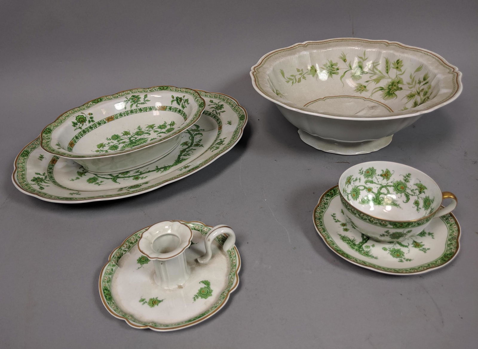 39pc Set HAVILAND Bonneval China Dinnerware .Dish: 39pc Set HAVILAND Bonneval China Dinnerware .Dishes Dish Dinnerware set-- Dimensions: ---