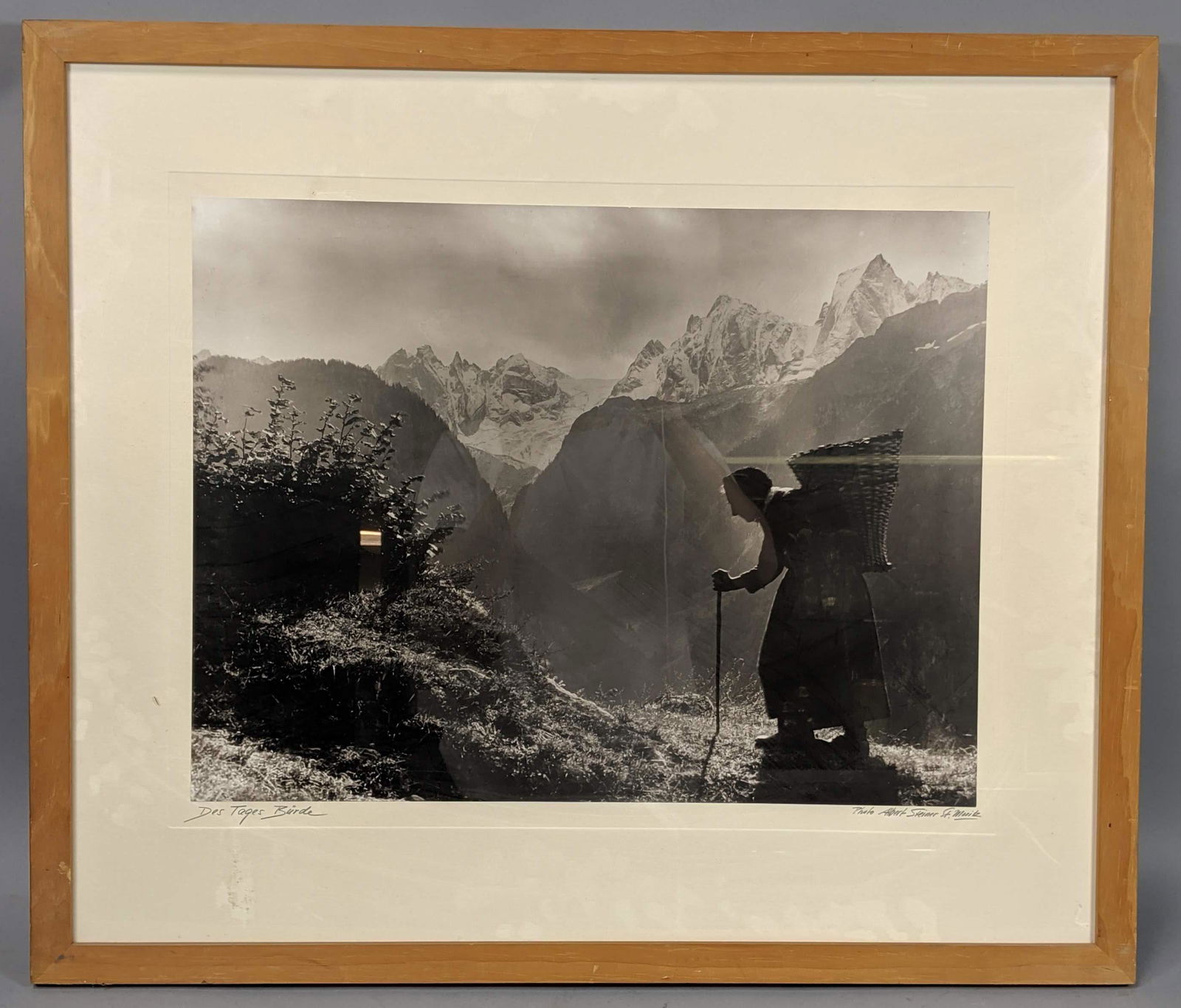 Framed Photo on Paper by ALBERT STEINER St. Morit (1 of 8)