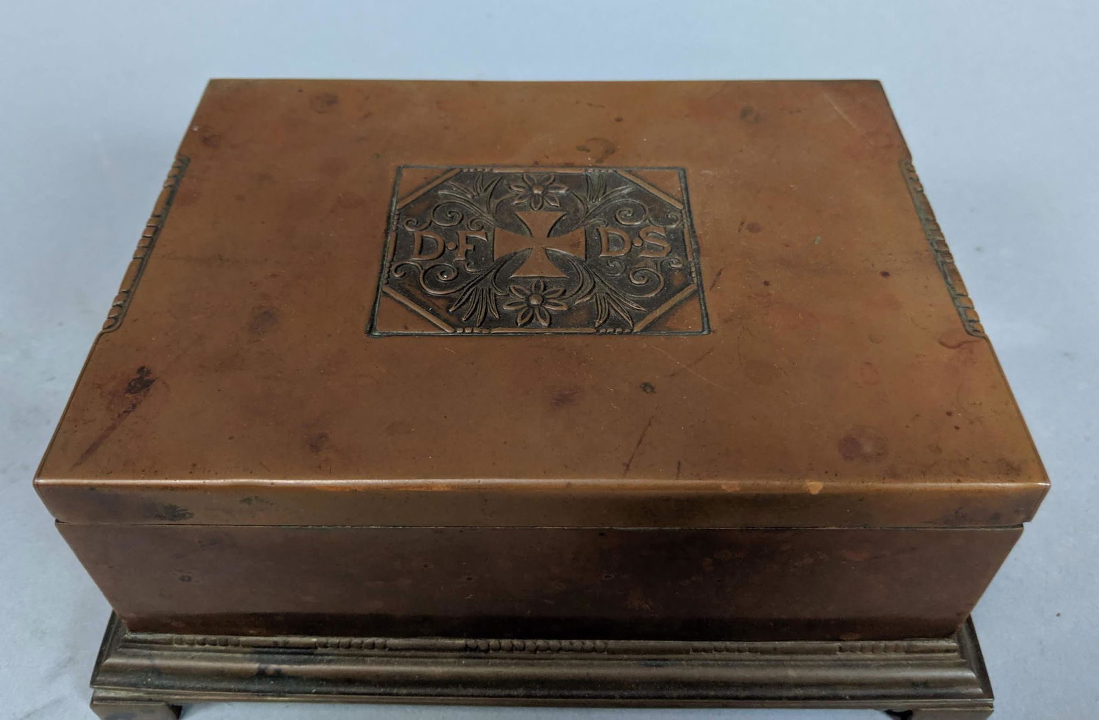 Rare GEORG JENSEN Bronze Box. 1866 - 1916 (1 of 12)