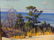 FRANK B DUDLEY Coastal Landscape Painting. "Shado - 4