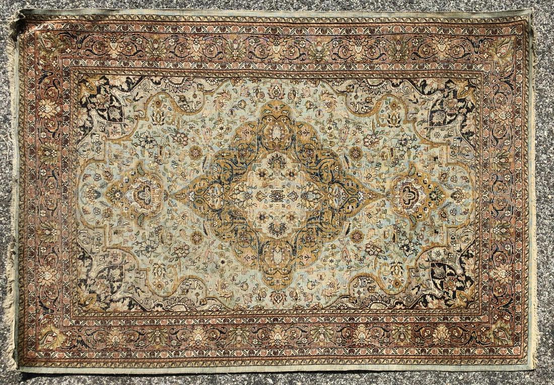 6'2 X 4'3 Unusual Handmade Oriental Rug Carpet. (1 of 8)
