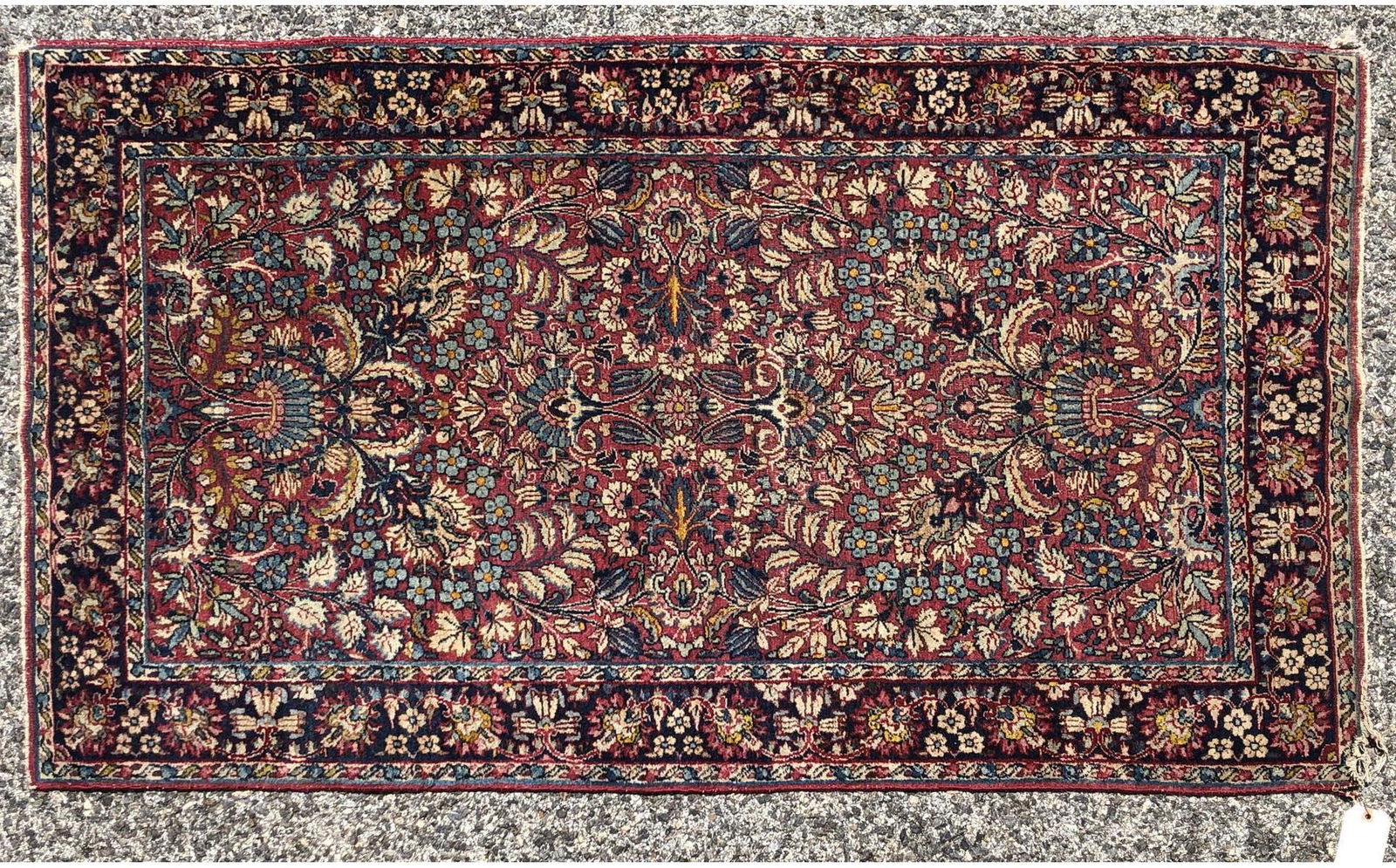 5' x 3' Sarouk  Handmade Oriental Rug Carpet.   F (1 of 8)