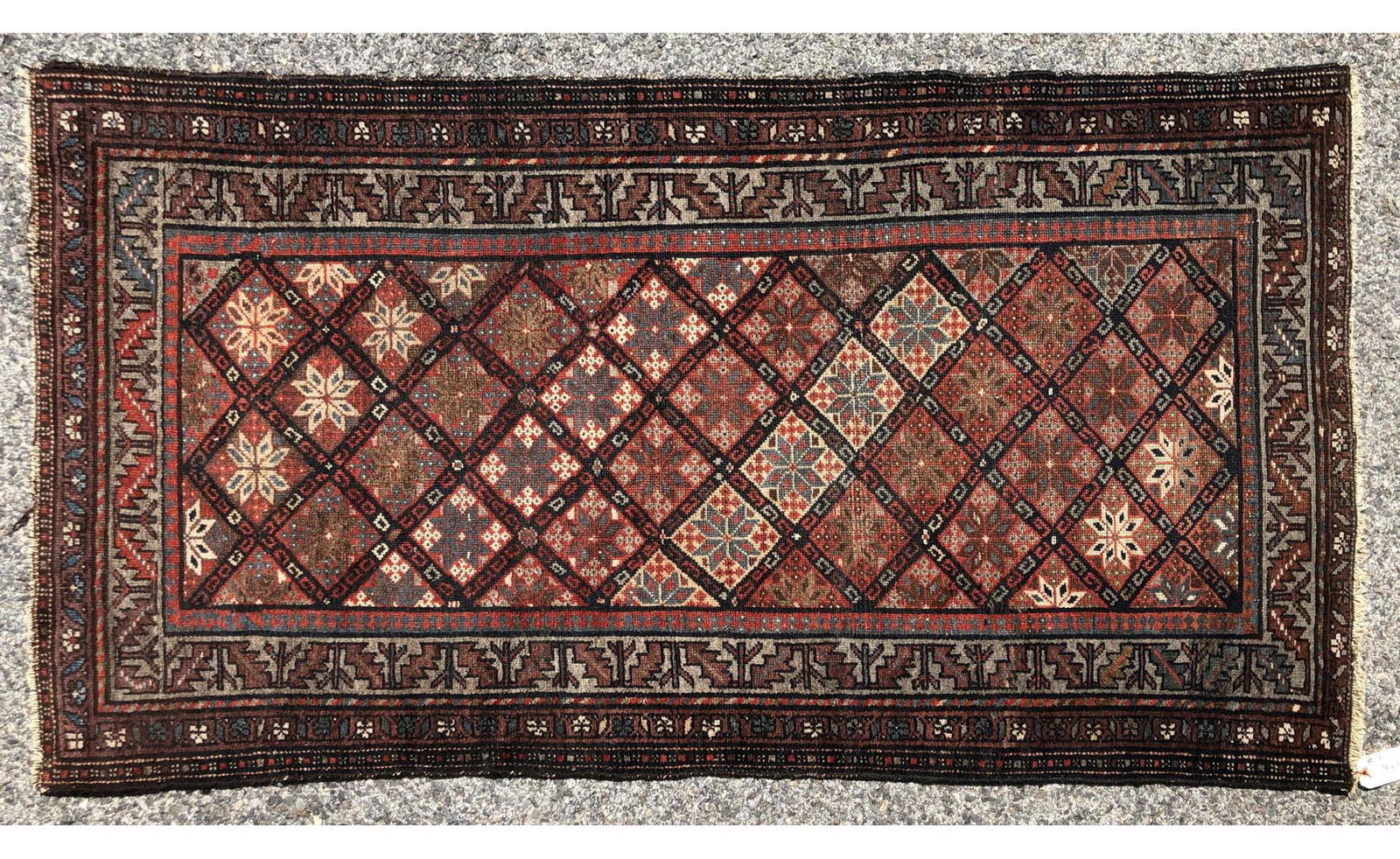 6'2 x 3'3 Caucasian Style  Handmade Oriental Rug (1 of 6)