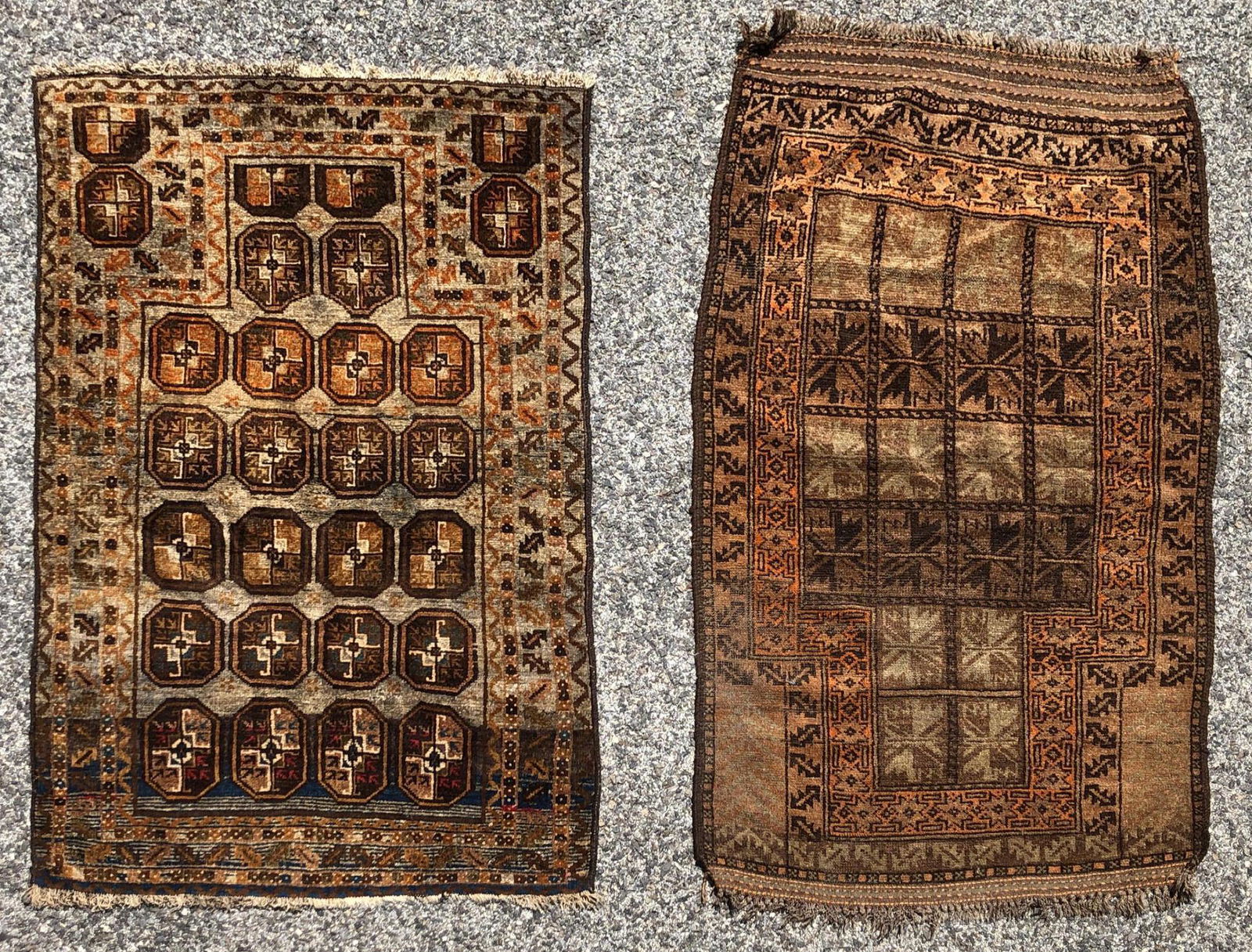 2pcs 4'2 x 2'8 and 4'8 x 2'8 Caucasian Style  Han (1 of 13)