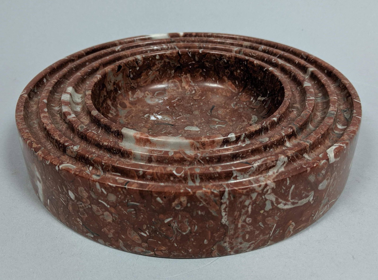 Sergio Asti Modernist Italian Marble Bowl. ATELIE (1 of 8)