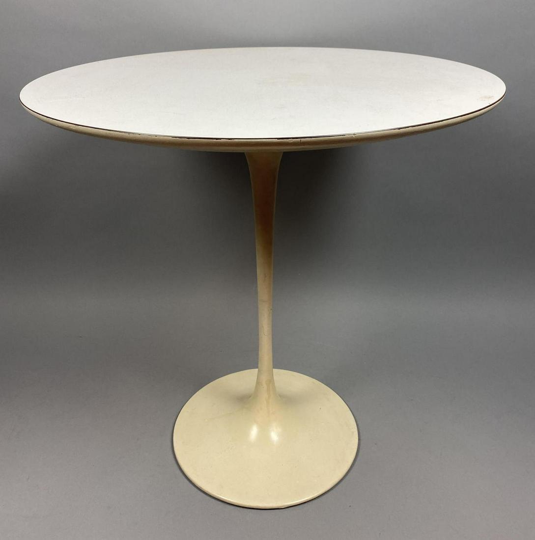 EERO SAARINEN for KNOLL White Laminate Tulip Side (1 of 11)