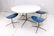 Mid Century 5pc Lucite Kitchen Set. 4 Lucite Chai