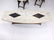 3pc American Walnut Terrazzo Table Set. Inlaid Ma - 3