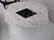 3pc American Walnut Terrazzo Table Set. Inlaid Ma - 8