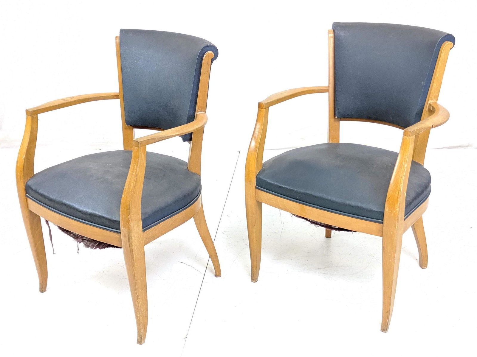 Pr JACQUES EMILE RUHLMANN French Arm Chairs. Ligh (1 of 11)