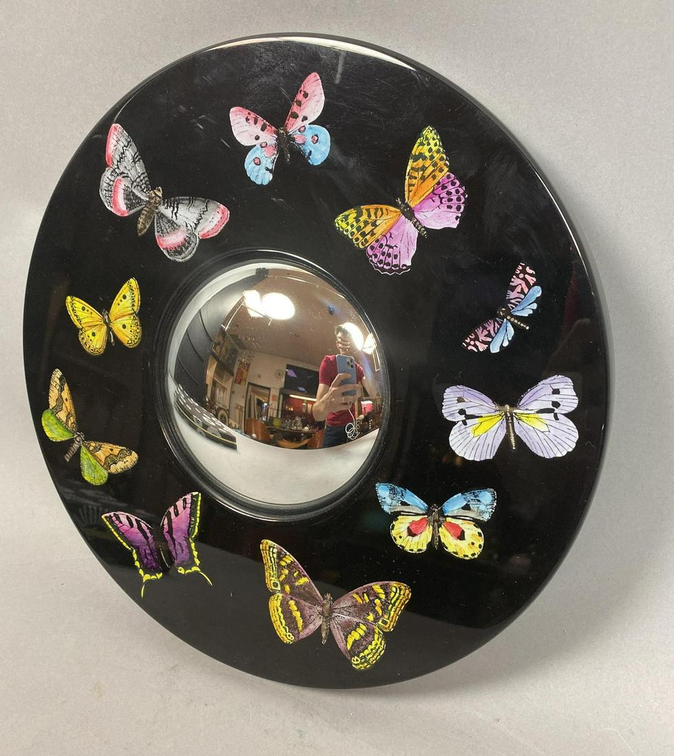 PIERO FORNASETTI Italian Lacquered Mirror Frame. (1 of 10)