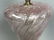 Murano Italian Pink Art Glass Table Lamp. Moderni - 4