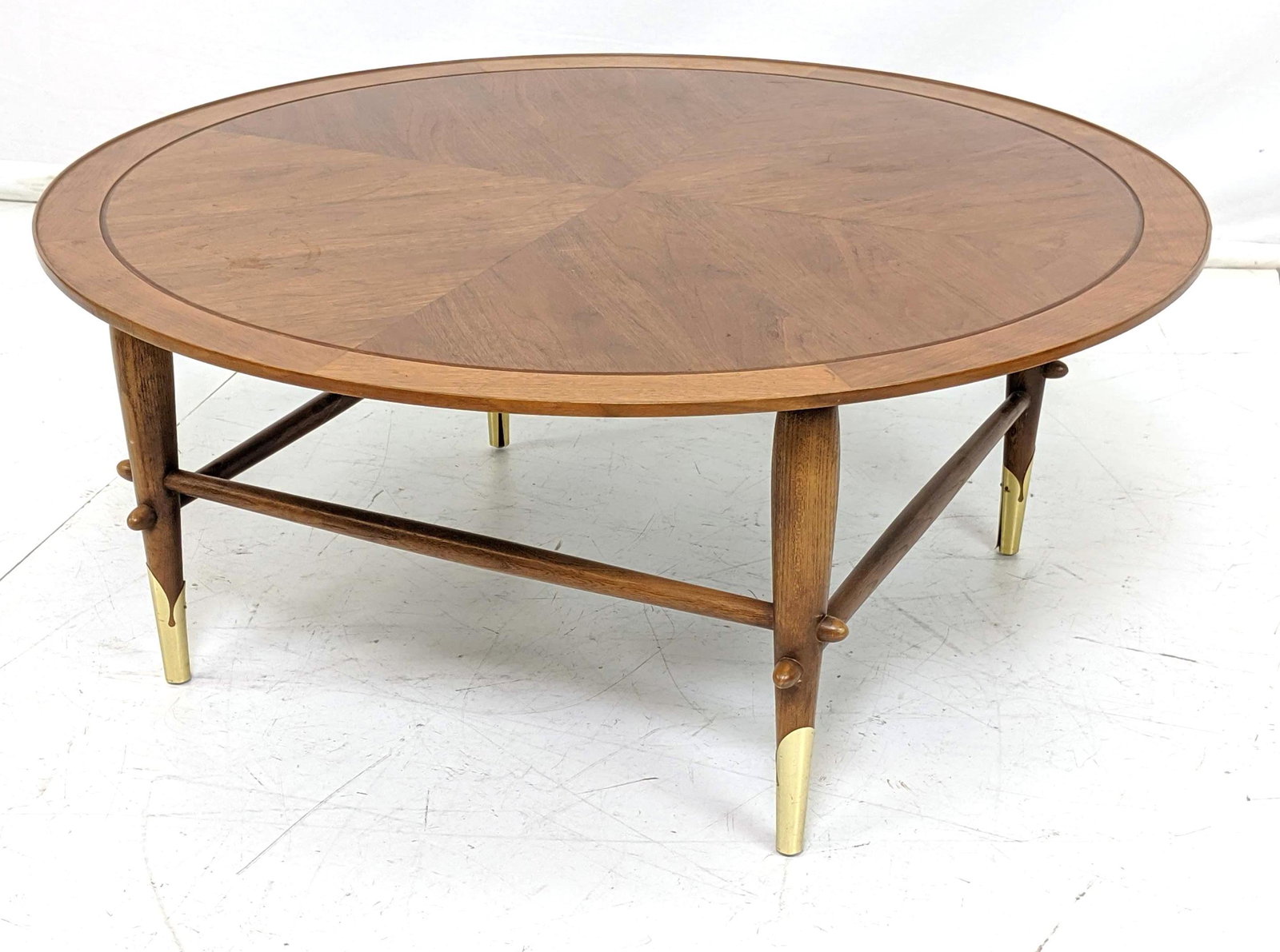 LANE Modernist Round Cocktail Coffee Table. Ameri (1 of 9)