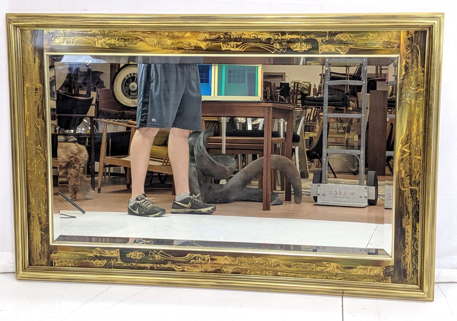 BERNHARD ROHNE for MASTERCRAFT Etched Mirror. Bro (1 of 9)