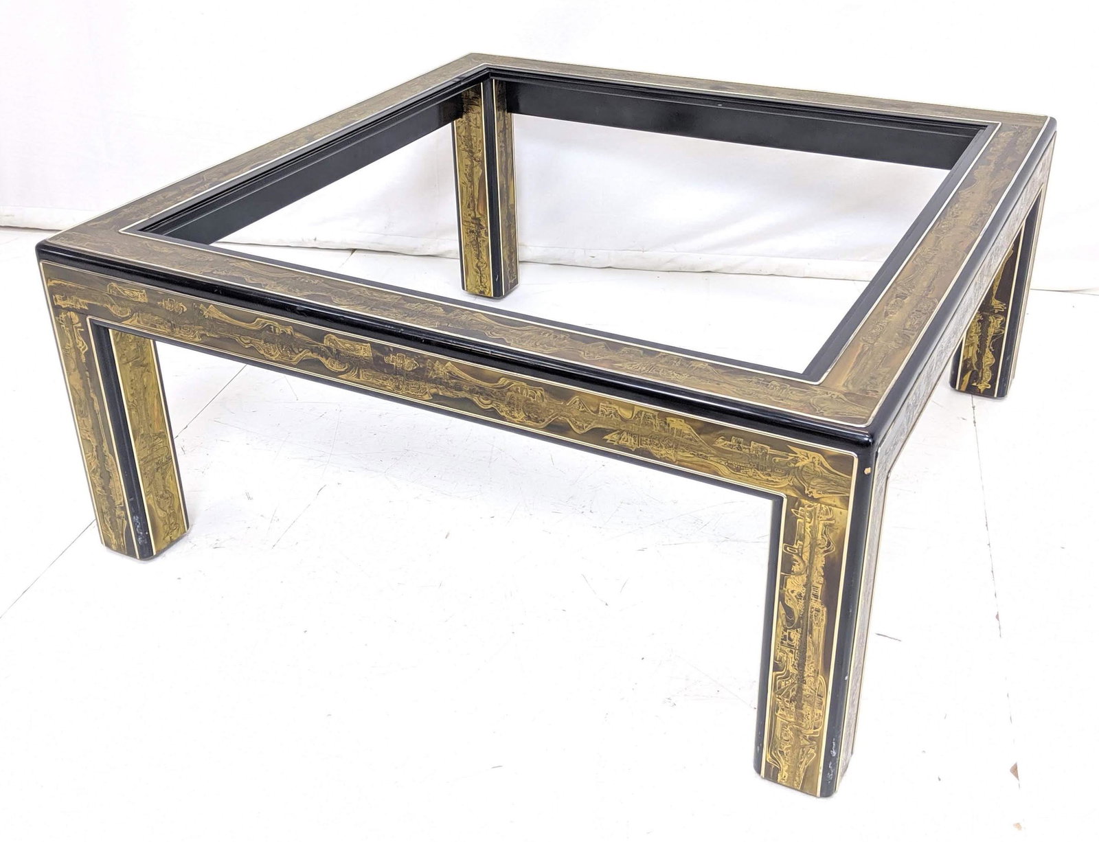 Bernard Rohne for MASTERCRAFT cocktail table.Acid (1 of 10)