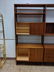 Danish Teak Wall Cabinet Unit. Room Divider Shelf - 4